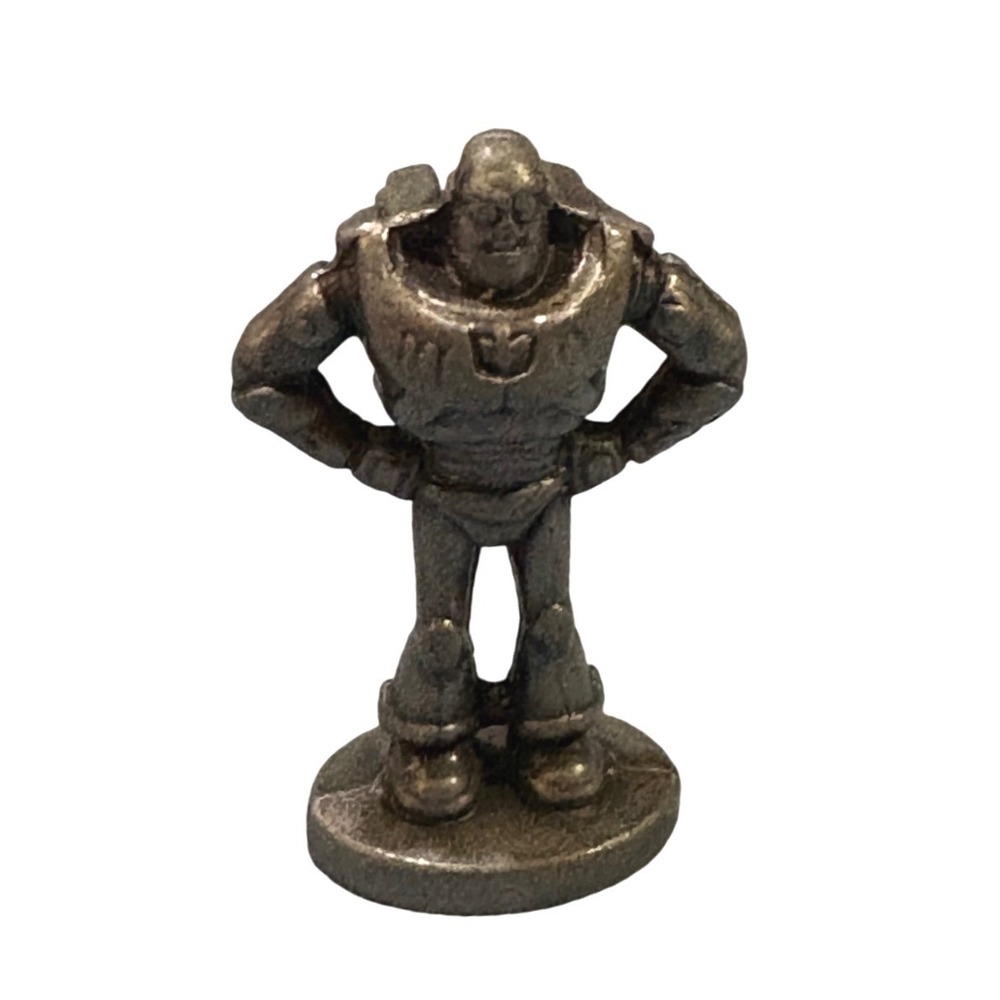 Disney Pixar Buzz Lightyear Metal Miniature Figurine Toy Story Pewter Style 2"